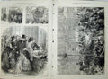 Antique Old Print 1874 Prince Wales Birmingham Elkington Bull Street Arch 19th