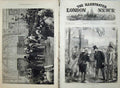 Original Old Antique Print 1874 Prince Wales Guildhall Plymouth Men Fine Art
