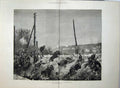 Original Old Antique Print Fine Art 1874 Fight Railway Army War Neuville 19th