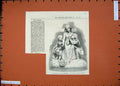 Original Old Antique Print 1874 Sculpture Orphans Raemackers Academy Exhibition