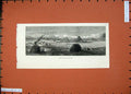 Original Old Antique Print 1874 Khirgiz Homes Tiggur-Mati Mountains Fine Art