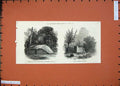 Old Antique Print 1874 Facsimile Hut Livingstone Tomb Virginia Mauritius 19th