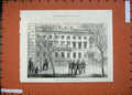 Original Old Antique Print 1874 Count Arnim'S Residence Pariser-Platz Berlin