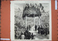 Old Antique Print 1874 Duke Edinburgh Stone Walker Art Gallery Liverpool 19th
