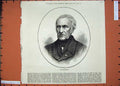 Original Old Antique Print 1874 Portrait French Statesman Guizot Man Victorian