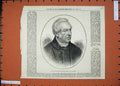 Original Old Antique Print 1874 Right Rev. Dr Sumner Bishop Winchester Man 19th