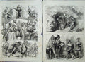 Antique Old Print 1875 Christmas Pantomimes Covent Garden Theatre Aladdin 19th