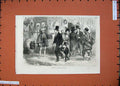 Original Old Antique Print 1875 Progress Civilistation Japan People Street 19th