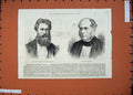 Old Antique Print 1875 Portrait George Smith British Museum Bessemer Men 19th