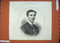 Original Old Antique Print 1875 Portrait Don Alfonso King Spain 19th