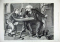 Original Old Antique Print 1875 Fine Art Siers Little Boy Man Arthur Stocks