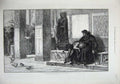 Original Old Antique Print 1875 Fine Art Fugitives Constantinople Wallis 19th