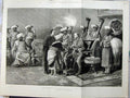 Original Old Antique Print 1875 Reception Native Princes Prince Wales Fine Art