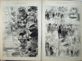 Old Antique Print Municipal Ball Guildhall 1875 Banquet Lord Mayor Cup 19th