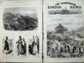 Old Antique Print War Herzegovina 1875 Fortress Kleck Karaula Mostar Art 19th