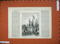 Old Antique Print 1875 Royal Visit Sheffield Scottish Arch Glossop Road 19th