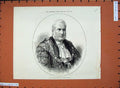 Original Old Antique Print 1875 New Lord Mayor Mr Alderman Cotton Portrait 19th