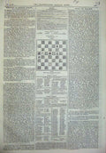 Original Old Antique Print 1876 Twenty One Pages Illustrated London News Paper