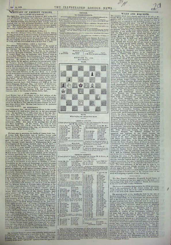 Original Old Antique Print 1876 Twenty One Pages Illustrated London News Paper