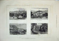 Old Antique Print 1876 Livadia Crimea Emperor Russia Orianda Czarewitch 19th