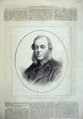 Antique Print *0214 1876 Duke Marlborough Lord Lieutenant Ireland Portrait