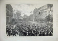 Old Antique Print 1876 Philadelphia Military Procession Army Fourth July 19th