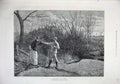 Original Old Antique Print 1876 Short Cut Country Man Woman Romance Ashton 19th