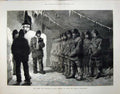Old Antique Print North Pole Expedition 1876 Sunday Service Ship Alert 19th
