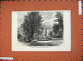 Old Antique Print 1876 House Prince Milosh Topchidere Belgrade Fine Art 19th
