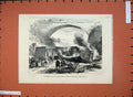 Old Antique Print 1876 Train Crash Flying Dutchman Great Western Railway 19th