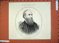 Old Antique Print 1876 Alexander M'Aulay President Wesleyan Methodist Man 19th