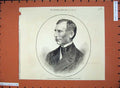 Original Old Antique Print 1876 James Ingham Chief Magistrate Bow Street Man
