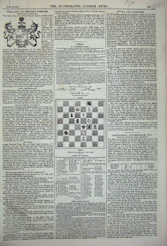 Original Old Antique Print 1877 Twenty Two Pages Illustrated London News Paper