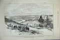 Original Old Antique Print 1877 War Railway Bridge Sereth Barboschi Zighina
