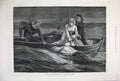 Old Antique Print 1877 Scene Scuttled Ship Olympic Theatre Boat Sea Art 19th