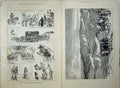 Old Antique Print 1877 Ta Volunteer Review Dunstable Sham Fight War Army 19th