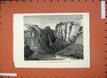 Old Antique Print 1877 Transvaal View Pilgrim'S Rest Blyde River Africa 19th