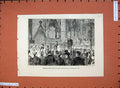 Old Antique Print 1877 Wedding Northcote Reginald M'Leod Westminster Art 19th