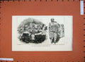 Original Old Antique Print 1877 Roman Remains Camomile Street Archeology 19th