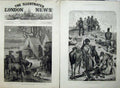 Old Antique Print War 1877 Camp Assault Redoubt Plevna Wolves Fine Art 19th