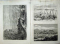 Old Antique Print War 1877 Camp Russian Imperial Guard Ambulance Plevna 19th