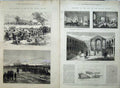 Old Antique Print War 1877 Biela Turkish Attack Hospital Erzeroum Trench 19th