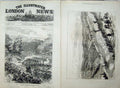 Old Antique Print War 1877 Battle Sinankeui Turkish Russian Attack Guns 19th
