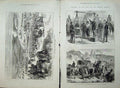Antique Old Print War 1877 River Vid General Laskareff Bulgarians Surgeon 19th