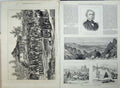 Antique Old Print Samuel Warren Kaflan Persia 1877 War Cossacks Sevin Art 19th