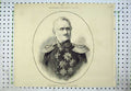 Old Antique Print 1877 Portrait Prussian Field Marshal Count Von Wrangel 19th