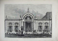 Old Antique Print 1878 Fine Art Italian Faáade Champ De Mars Paris France 19th