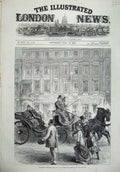 Old Antique Print 1878 Attempted Assassination Emperor Germany Nobiling 19th