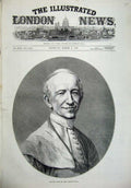 Old Antique Print 1878 Fine Art Portrait New Pope Leo Xiii Joachim Pecci 19th