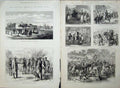 Old Antique Print Kaffir War 1878 Farmer Hall Prisoners Rautenbach Army 19th